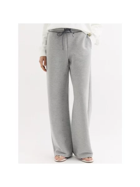 Spodnie dresowe Max Mara szare