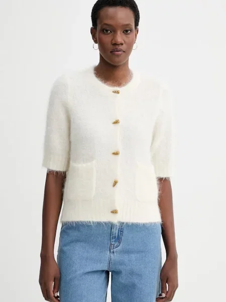 MUNTHE cardigan din amestec de lână LOCCA bej
