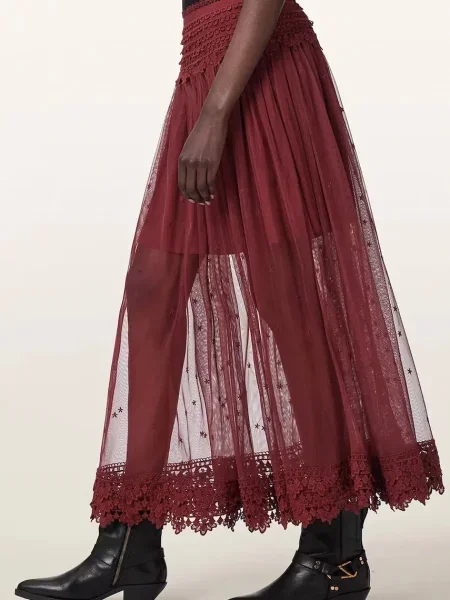 AllSaints спідниця TRIXIE LACE