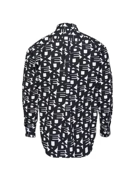 Cămașă Comme Des Garçons Homme Deux cu imagine negru