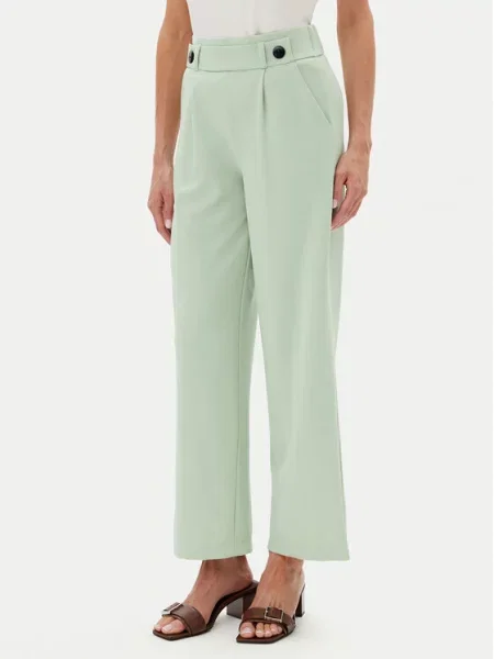 JDY Hlače Geggo Wide Leg zelena