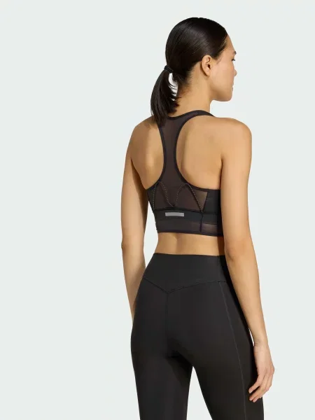 Спортивный топ Adidas черный