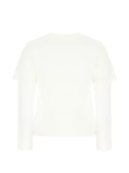 Tricou Ganni alb