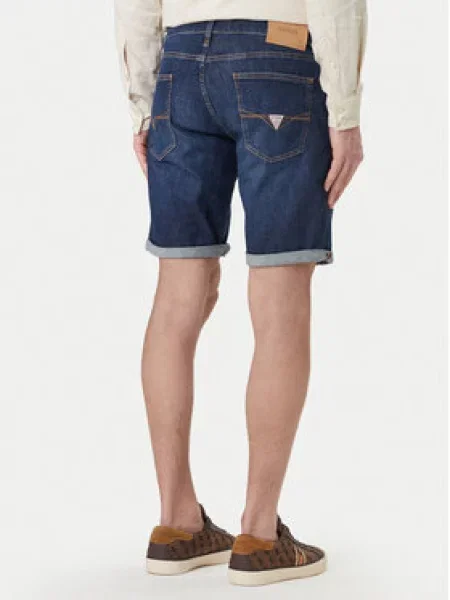 Džínové šortky Guess modré
