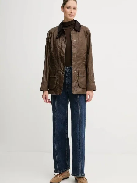 Куртка Barbour BEADNELL демісезонна коричневий