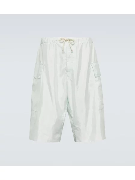 Pantaloni scurți cargo Jil Sander verde