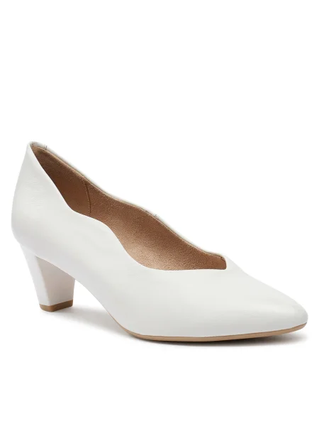 Poltopánky Caprice biela