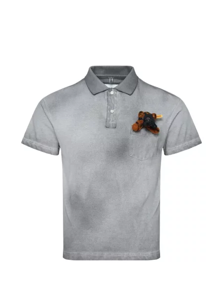 Tricou polo Doublet gri