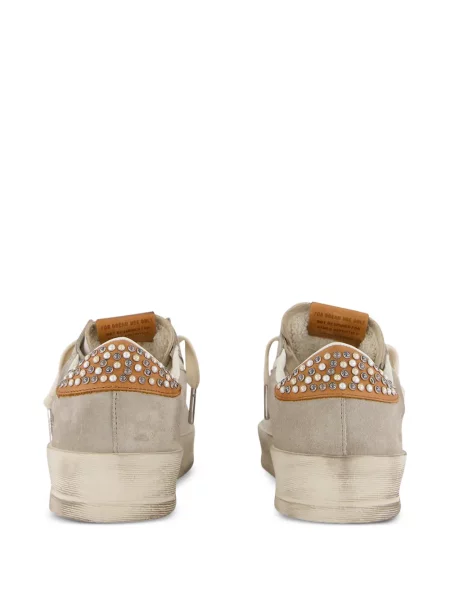 Bőr szegecses sneaker Golden Goose