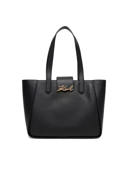 Shopper torbica Karl Lagerfeld crna