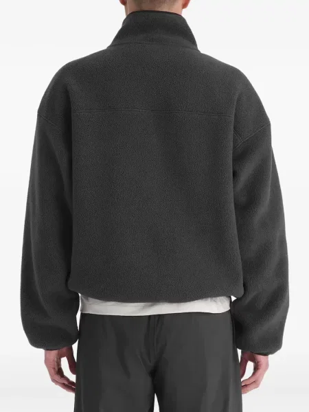 Hanorac cu fermoar The North Face gri