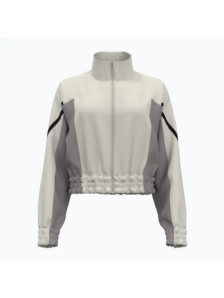 Under Armour női dzseki Unstoppable Crop csúcs fehér/fekete. Méret: M fehér