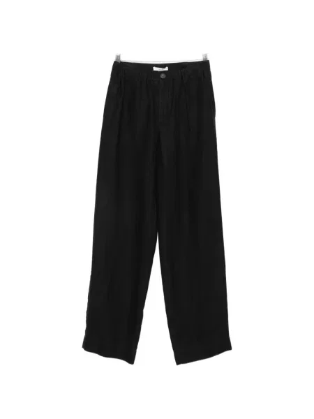 Pantaloni plisați Vince negru