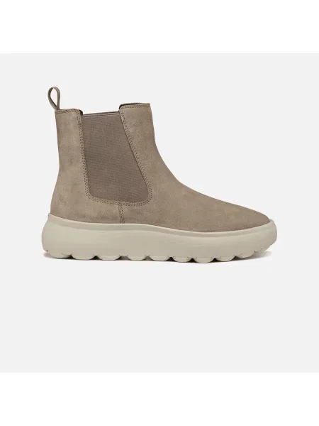 Čevlji do gležnjev Geox bež