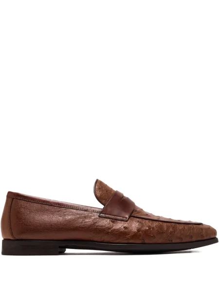 Pantofi loafer Magnanni din piele maro