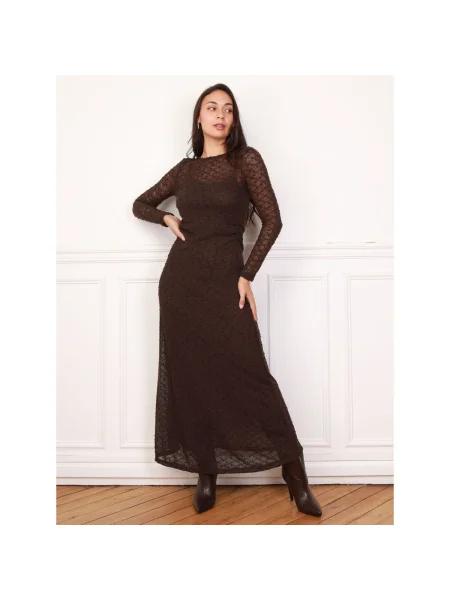 Rochie La Modeuse maro
