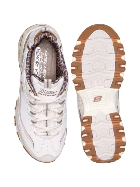 Félcipő Skechers fehér