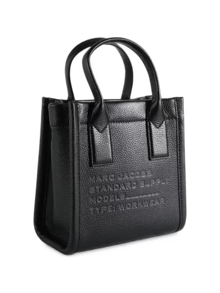 Geantă shopper Marc Jacobs din piele negru