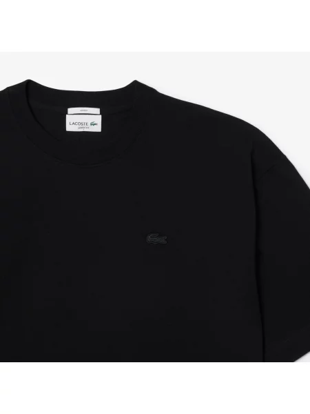 Футболка Lacoste из джерси черная