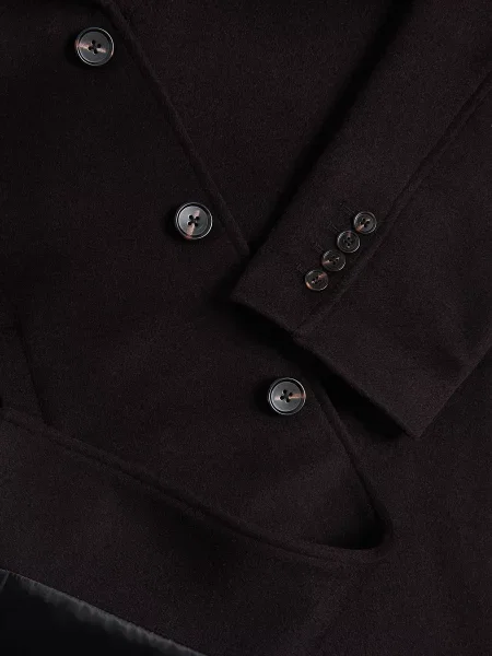 Шерстяное пальто Reserved красное