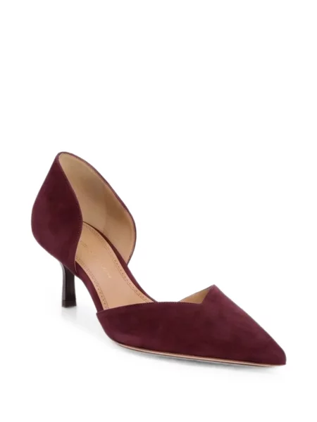Pantofi cu toc Victoria Beckham roșu