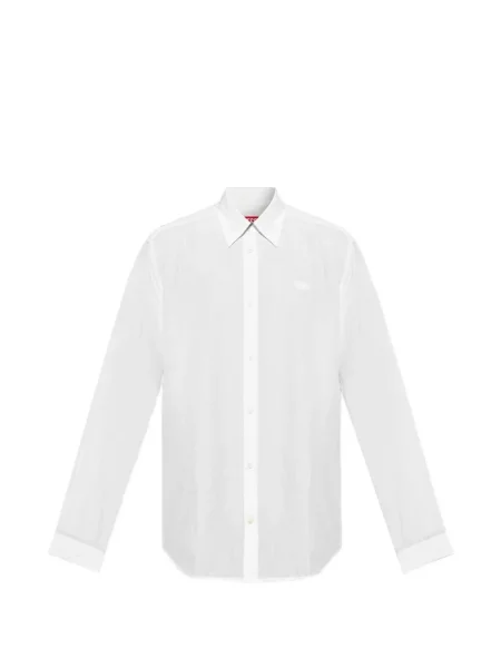 Риза Diesel с автограф бяло