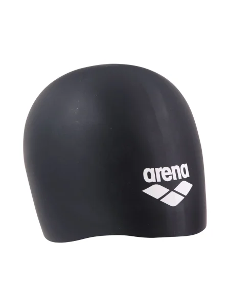 Arena Kúpacia čiapka s dlhými vlasmi čierna/biela biela