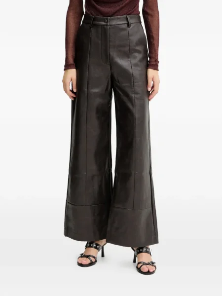 Pantaloni Bardot maro
