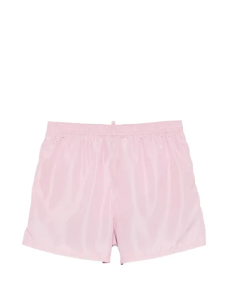 Slip de baie Dsquared2 cu imagine roz