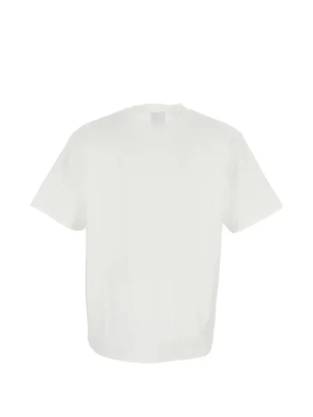 Kołnierzykowy szeroka koszulka Levi's z okrągłym dekoltem biała