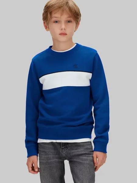 Calvin Klein Jeans Dječja dukserica plava