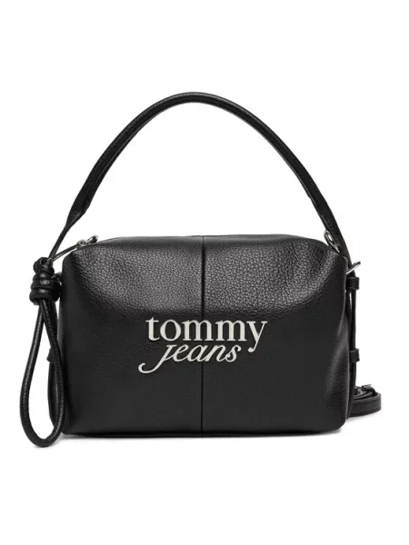Tommy Jeans Geantă Tjw Bold Camera Bag negru