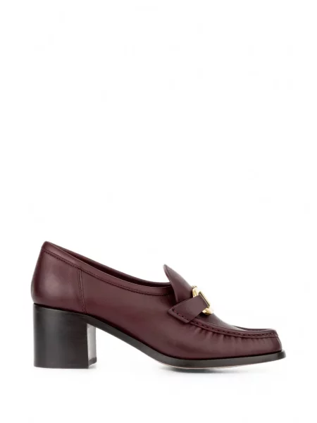 Loafersy Ferragamo červená
