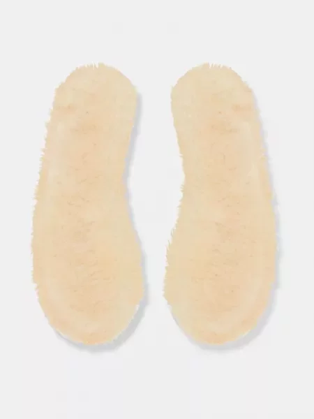 Pantofi Ugg de lână bej
