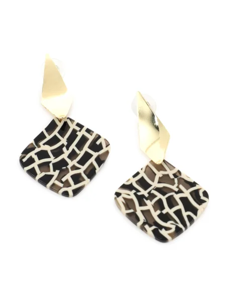 SOHI Uhani Affrikah zlata črna