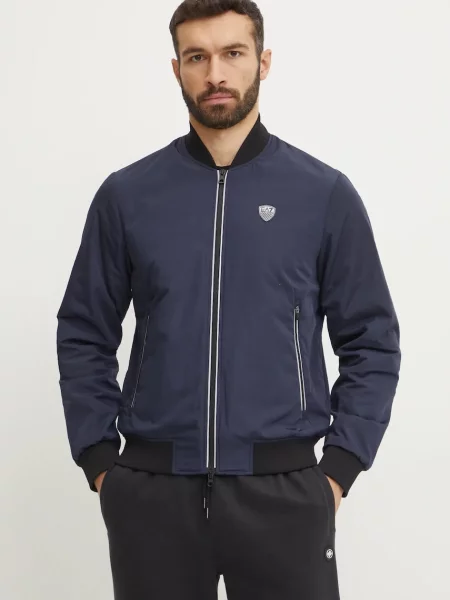 Emporio Armani geaca barbati marin de tranzitie albastru