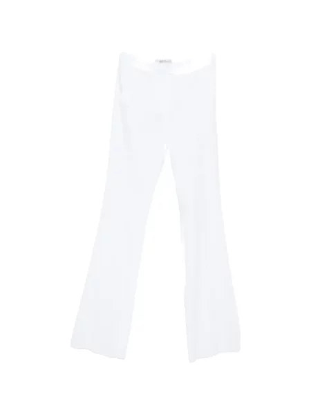 Pantaloni Max Mara evazate alb