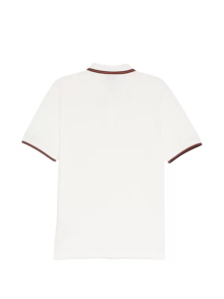 Scurt tricou polo Ps Paul Smith cu dungi alb