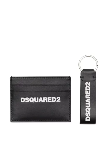 Portofel Dsquared2 cu imagine negru