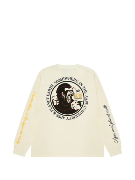Lung tricou Aape By A Bathing Ape cu imagine