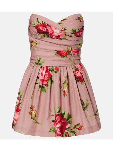 Rochie Dolce&gabbana cu model floral fără bretele