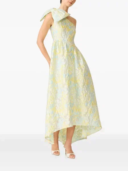 Rochie maxi Elliatt asimetrică galben