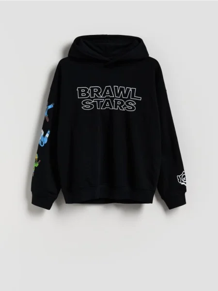 Reserved Bluza Brawl Stars czarny