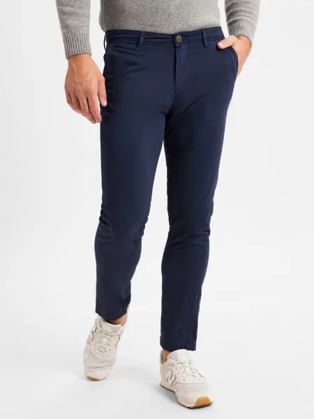 Jack & Jones Chinosy Mężczyźni niebieski