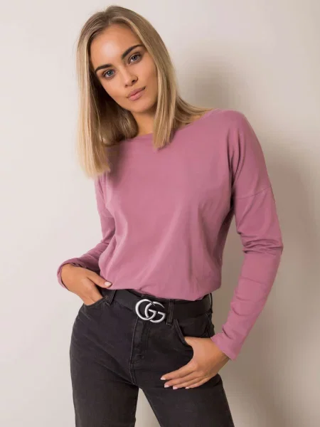 Bluzka Basic Feel Good różowa