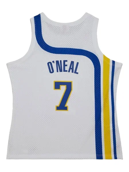 Hanorac Mitchell & Ness din jerseu alb