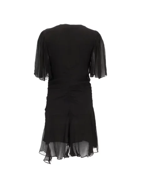 Rochie Marant Etoile cu volane asimetrică negru