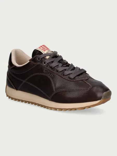 Gant Beja sneakers pentru femei din piele maro
