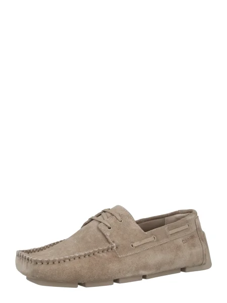 Calvin Klein Mocasini Driver Boat Su Bej gri
