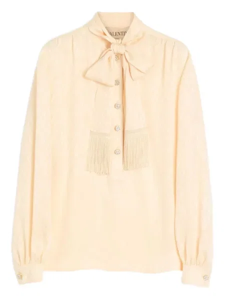 Bluză Valentino Garavani de mătase